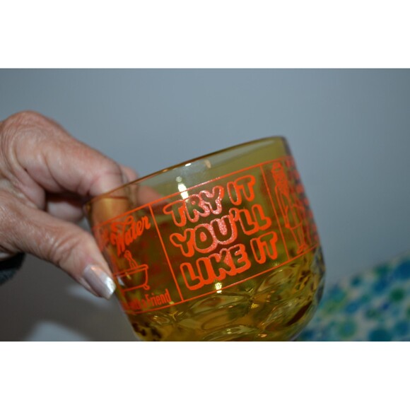 Vintage Beer Mug 1970s Amber Comic Sayings - Picture 3 of 7